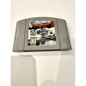 F-1 World Grand Prix Nintendo 64 N64 Video Game Racing Formula 1